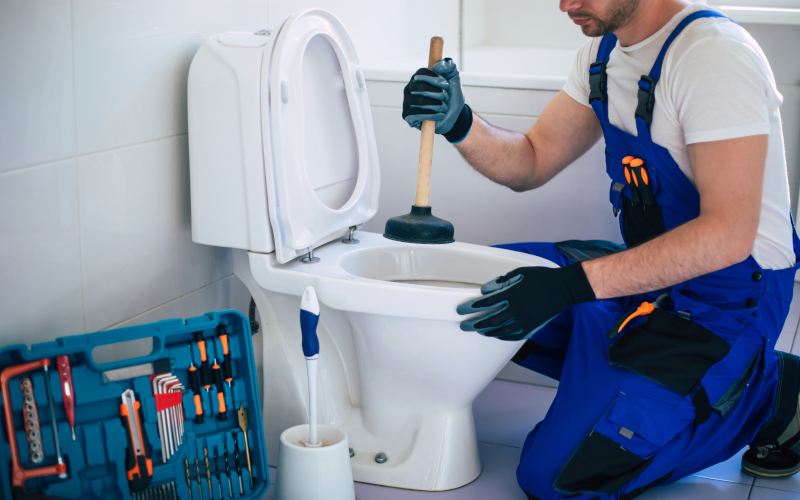 Notfalldienst Abfluss WC Reinigen Zürich